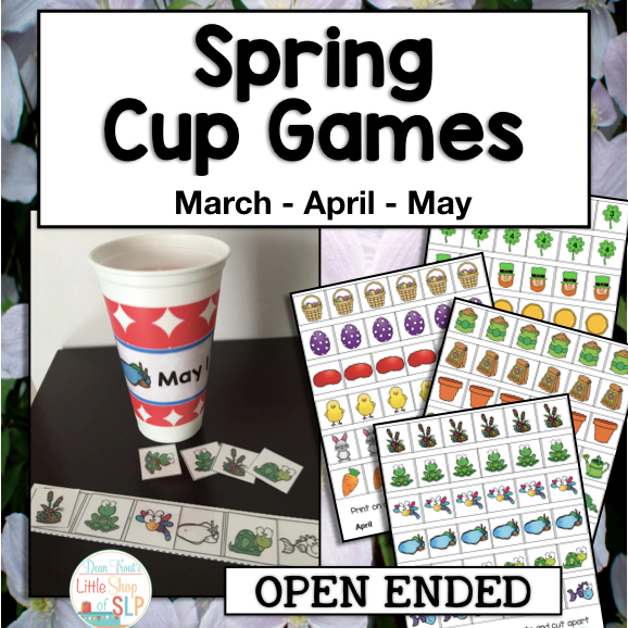 Open-ended games for speech therapy